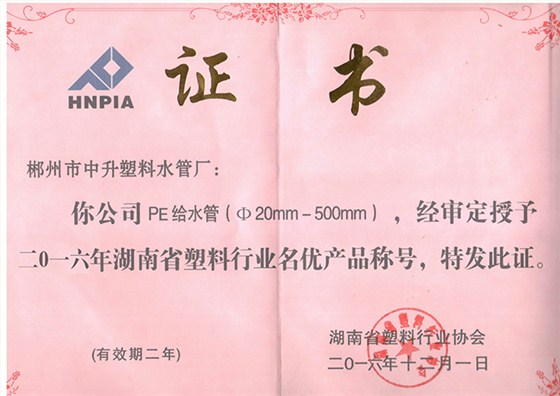 PE证书扫描件